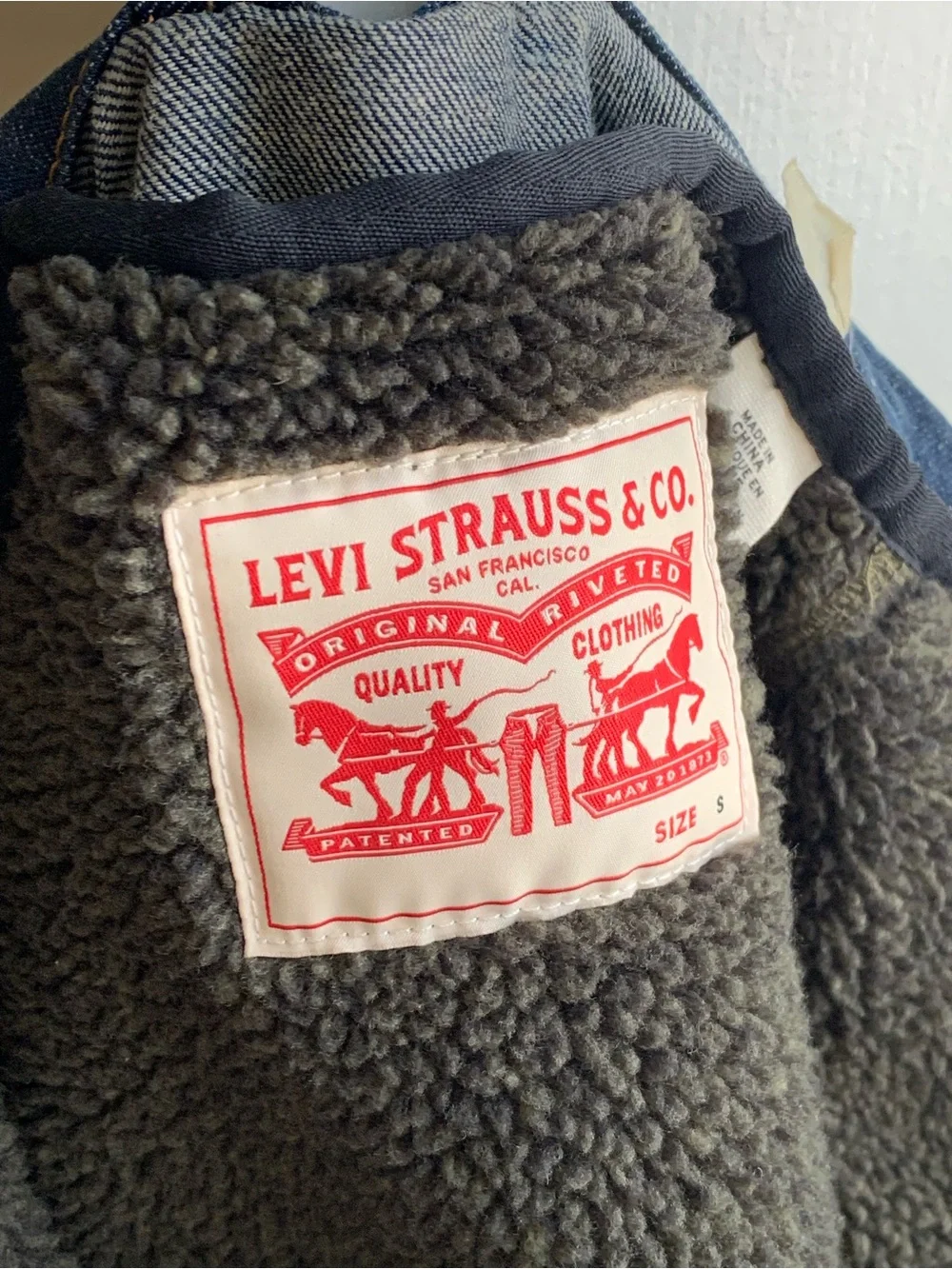 Levi's® X Wellthread™ X Outerknown Lined Sherpa Trucker Jacket